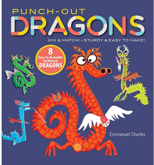 Punch-Out Dragons/Emmanuel Charles 語言學習/準備書籍, 詳見詳細資訊