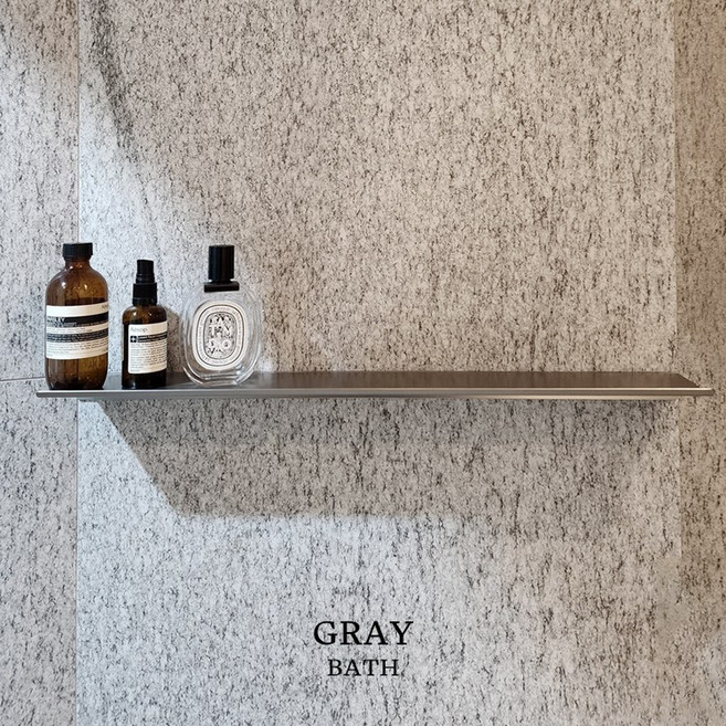 욕실선반 스테인레스 일자선반 정리대 벽선반