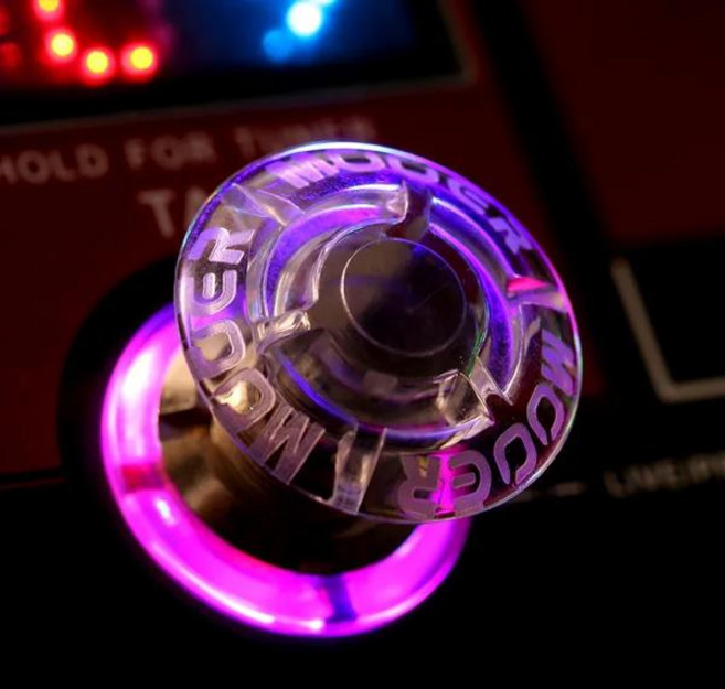 호환 10pcs Mooer SHROOMS 풋스위치 토퍼 일렉트릭 기타 효과용 캔디 플라스틱 범퍼 페달 보호대, 1개, 01 10pcs Shrooms