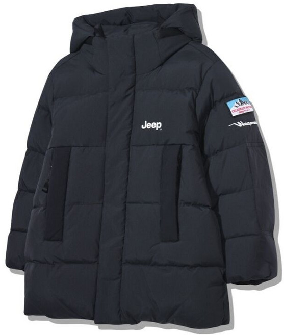 남여공용 중기장 오리털 패딩점퍼 JP4JPU414