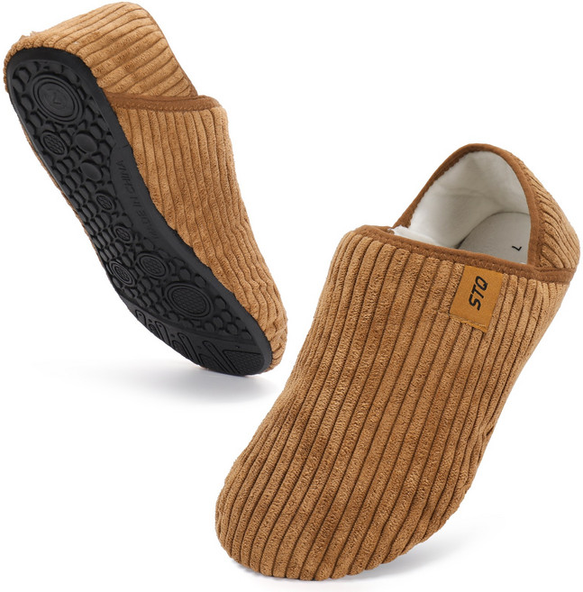 STQ 여성 겨울 슬리퍼 남자 실내화 울 소재 거실 방한화 남녀공용 초경량 피부 친화 편안 따뜻 미끄럼 방지 두 가지 스타일로 연출 가능한 착용 디자인