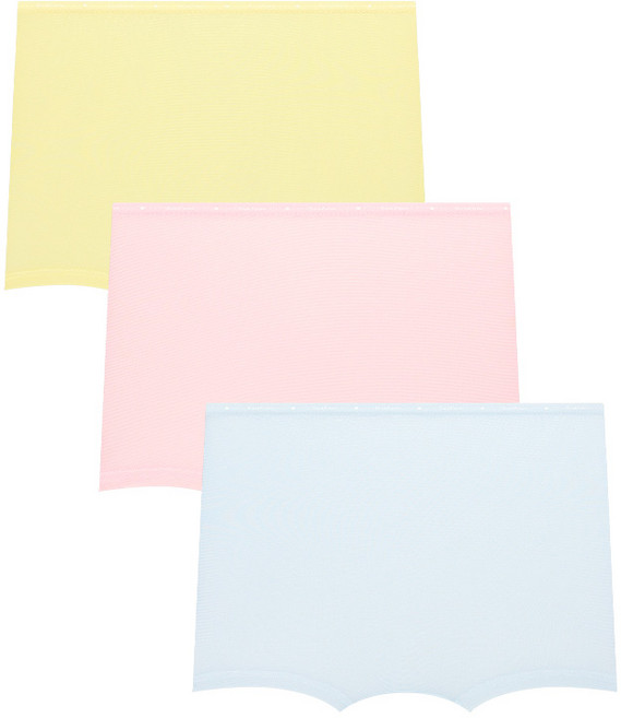 수아팜 여아 솔리드 인견 드로즈 3매