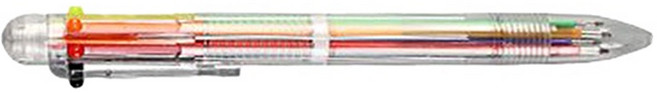 六色圓珠筆 WJ0113 學生文具, 01.子彈型0.5