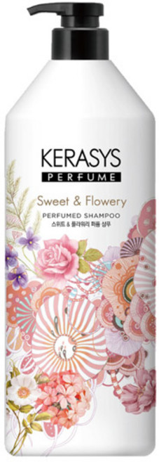 케라시스 퍼퓸 샴푸 스위트 앤 플라워리, 1kg, 1L, 2개