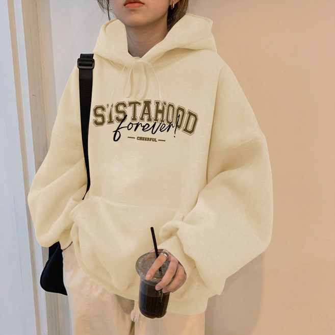 冬季帽T 韓版大學T 連帽長袖上衣 情侶裝慵懶風寬鬆