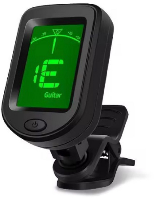 기타 튜너 튜닝기 베이스 우쿨렐레 바이올린 조율기 통기타 일렉기타, 1개