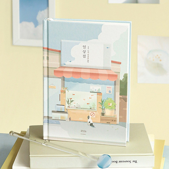 [아이코닉] 2026 일상집 다이어리 위클리 플래너, 06 반가워, 1개