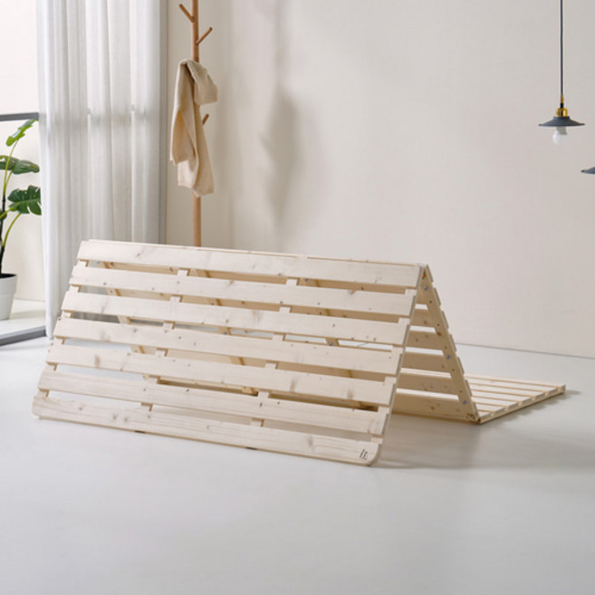 침대 받침 매트리스 판 침대판 침대 프레임 미니 싱글, 3단원목깔판