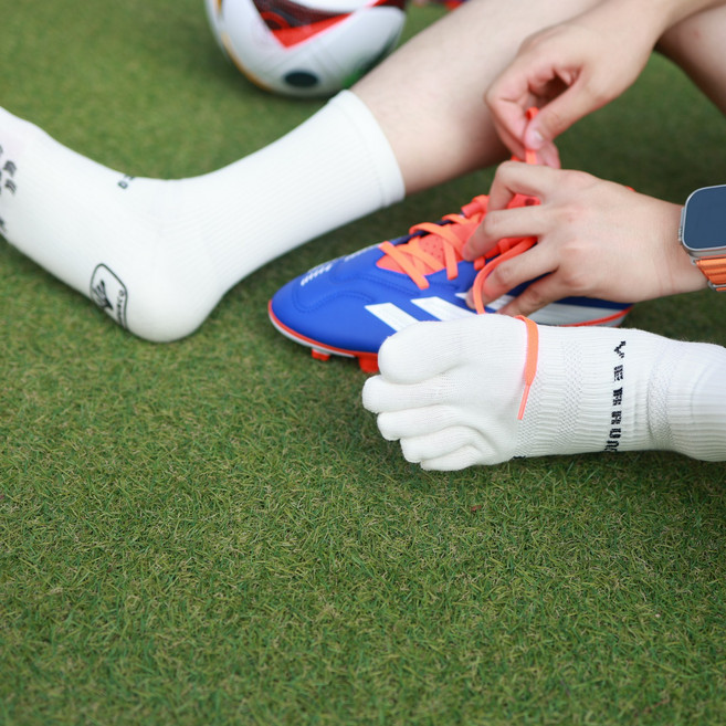 베룽코 5핑거토 펠레 (논슬립 축구 발가락 양말 풋살양말 하이킹 트렉킹 멀티스포츠 물집방지), 블랙, 1개, S(230-250)