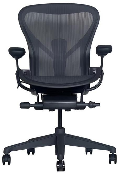 허먼밀러 뉴에어론 사무용 의자 풀체어, 그라파이트
