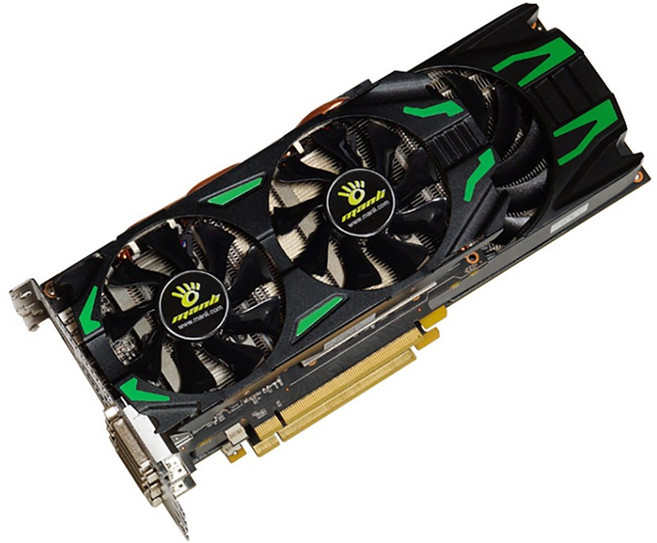 MANLI GeForce GTX 970 Twin Storm D5 4G 그래픽카드 제조사 랜덤 채굴X