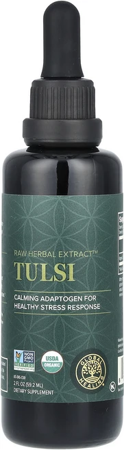 Global Healing 무가공 허브 추출물 툴시 59.2ml(2fl oz), GlobalHealing무가공허브추출물툴시592ml2f, 1개, 59ml - 쿠팡