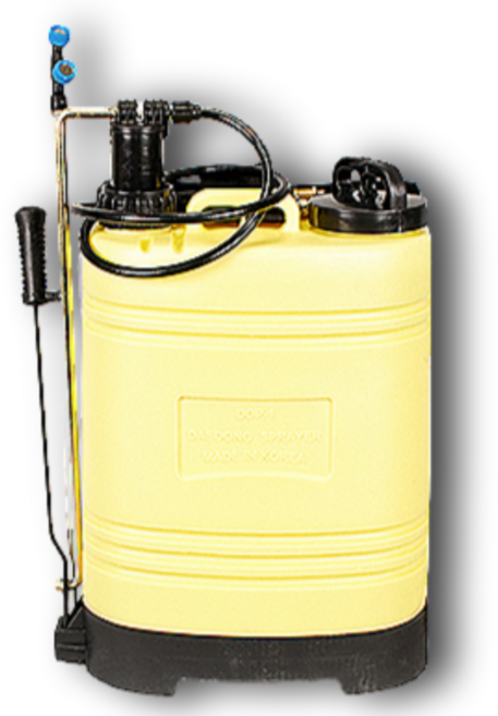 배부식분무기 PVC 대동 농약분무기 수동분무기 방역 소독 20L, 1개