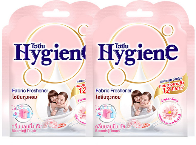 하이젠 옷장용 차량용 퍼퓸 방향제 블루밍 터치, 8g, 2개, Blooming Touch