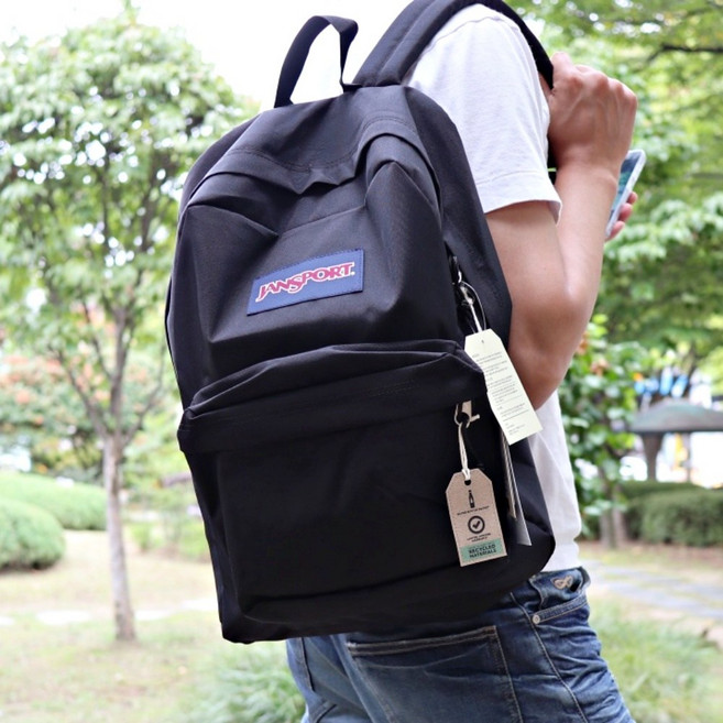 [정품] 잔스포츠 학생 가방 슈퍼브레이크 JS0923 랩탑 데일리 중학생 고등학생 대학생 백팩 + 파우치 증정