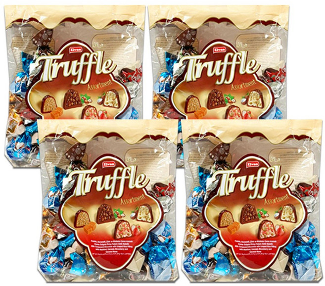 엘반 트러플 어솔트먼트 초콜릿 500g, 4개