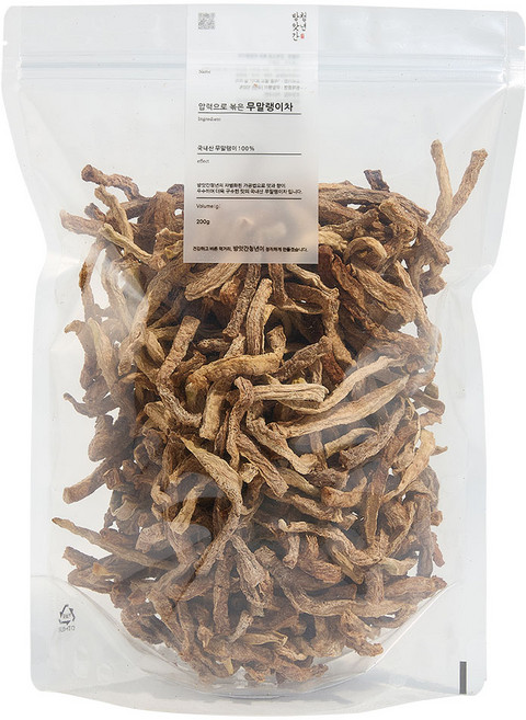 방앗간청년 압력으로 쪄서 볶은 무말랭이차 무차, 200g, 1개입, 1개