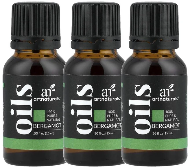 artnaturals Bergamot 베르가못 에센셜 오일 15ml x3병, 3개 - 쿠팡