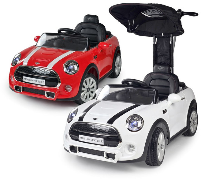 대호토이즈 미니쿠퍼 전동푸쉬카 2in1