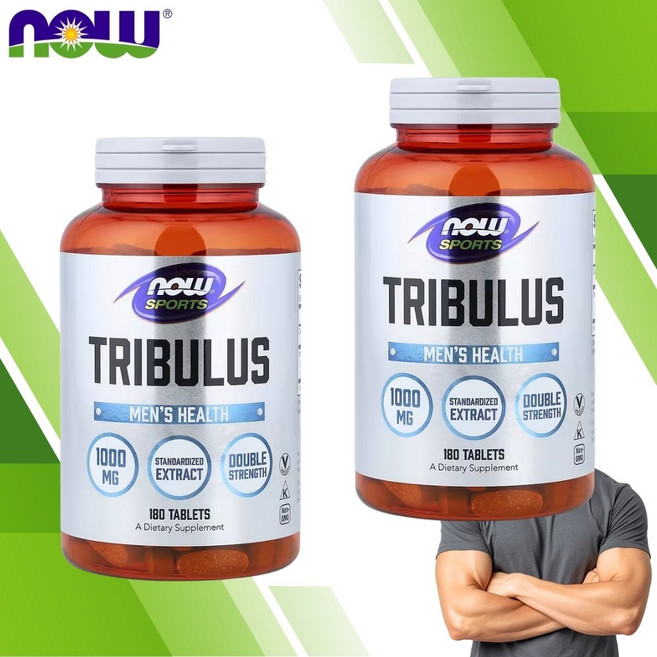 나우푸드 트리블러스 1000mg 타블렛 90정 1개, 2개