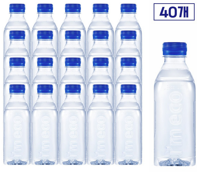 아임에코 가벼운샘 무라벨, 330ml, 40개