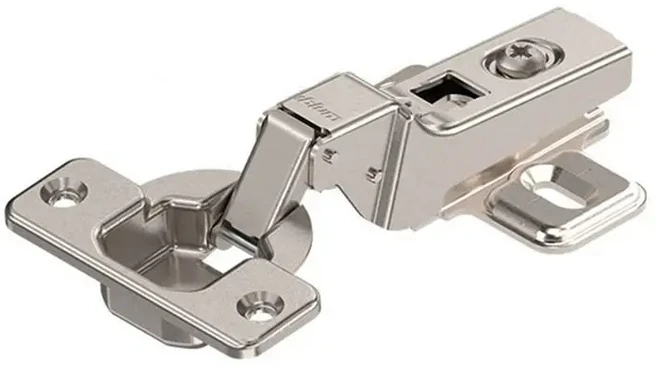 스테인레스 스틸 스트레이트 암 전체 오버레이 힌지 버퍼 힌지 도어 니켈 마감 자동 조절 가능 버퍼 댐퍼, 07 Middle bend Hinge