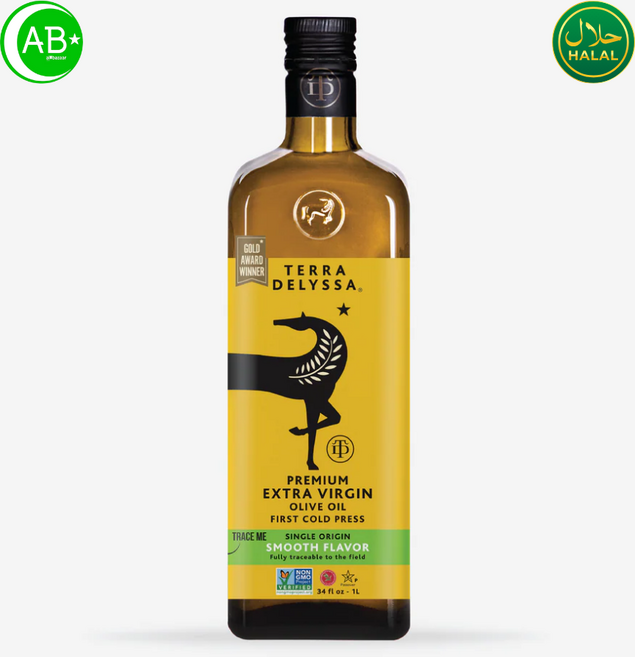 Terra Delyssa Premium Extra Virgin Olive Oil 테라 델리사 프리미엄 엑스트라 버진 올리브오일, 1개, 1L