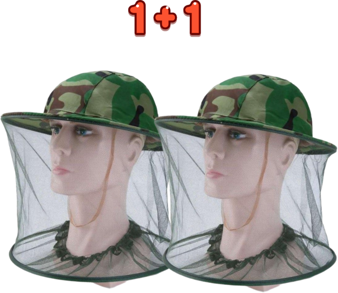 접이식 양봉모자 벌초 낚시 모기장 메쉬 모자 바이나우