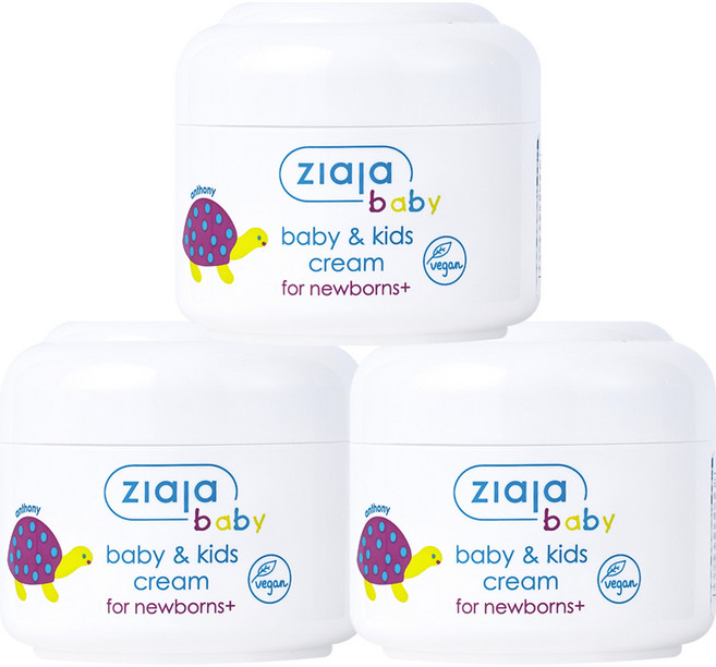 지아자 베이비&키즈 크림, 50ml, 3개
