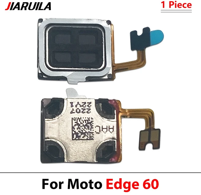모토로라 엣지 60 프로 / 울트라 퓨전 스타일러스용 휴대폰 전면 상단 이어폰 스피커 사운드 리시버 커넥터, 05 For Edge 60