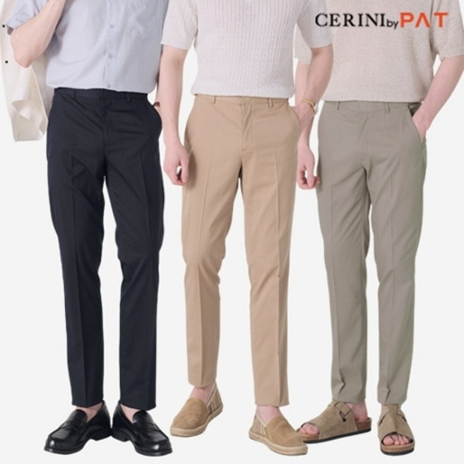 CERINI by PAT [CERINI PAT] 남성 여름 냉감 면 스판 팬츠 1종 (25m)