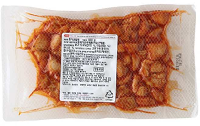 에쓰푸드 핫치킨탑핑500g x2개 500g / 피자토핑, 2개, 500g