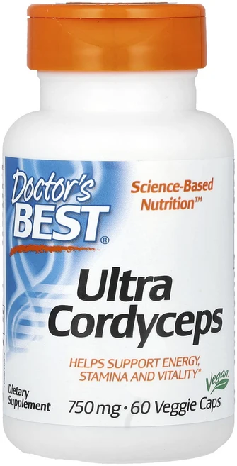 Doctor's Best 울트라 동충하초 750mg 베지 캡슐 60정, DoctorsBest울트라동충하초750mg베지캡슐60정, 1개 - 쿠팡