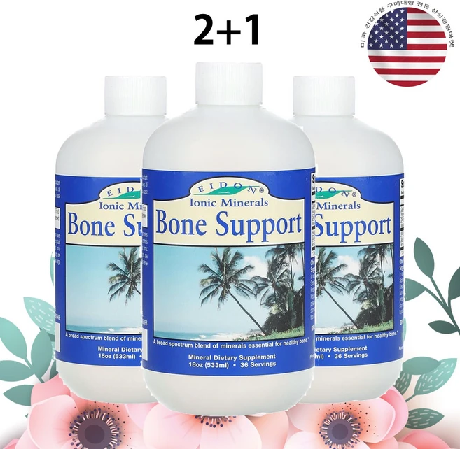 에이돈 Eidon 이온 미네랄 본 서포트 533ml(35회 분) x 3병 - 쿠팡