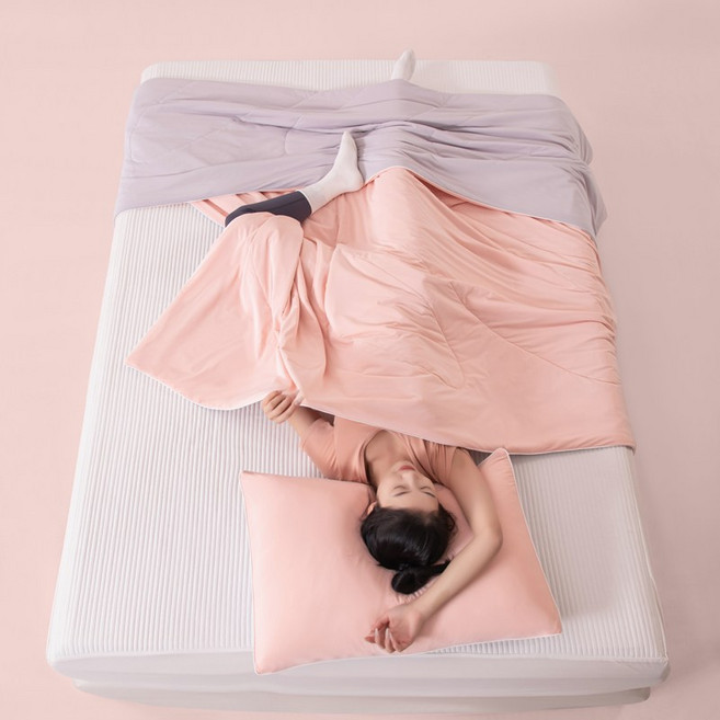 할로글로리 여름 좋은 수면을 위한 부드러운 냉감 차렵이불