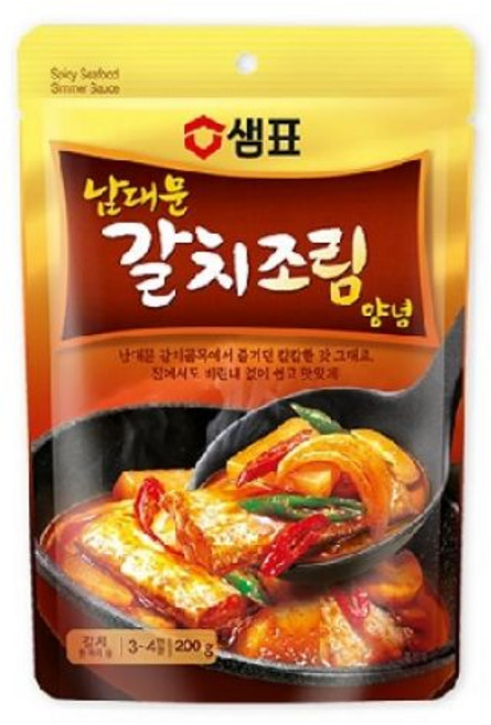 샘표 남대문 갈치조림 양념 200g 총4, 4개
