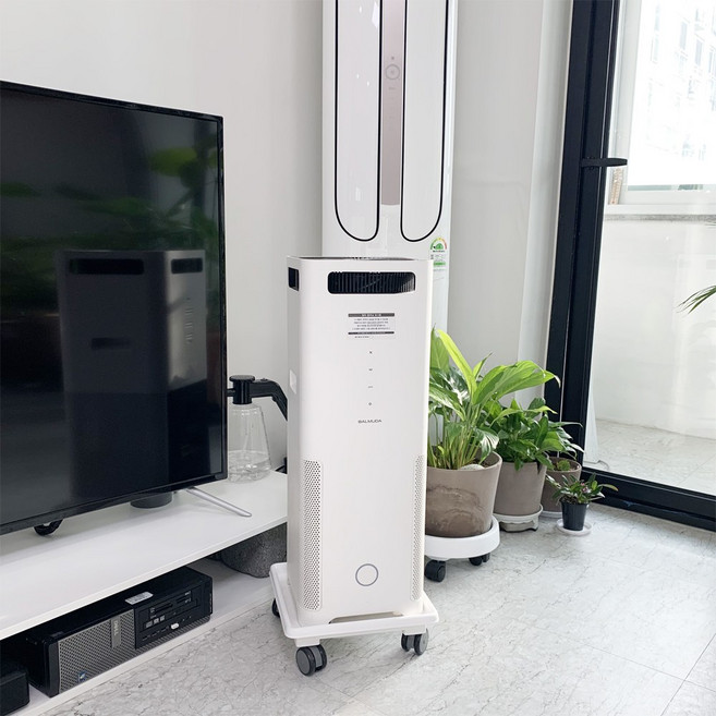 우레탄바퀴 이동식 공기청정기 가습기 받침대 원형 바퀴3호 (내21/외24) 흰색, (원형)바퀴3호(내21/외24) 흰색, 1개