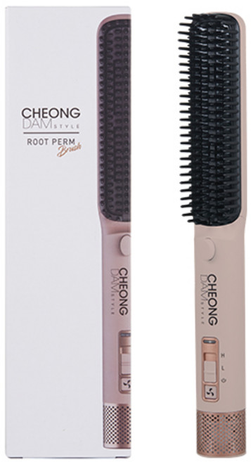 청담스타일 뿌리펌 브러쉬, 로즈핑크