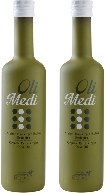유기농 엑스트라버진 냉압착 올리브오일, 2개, 500ml