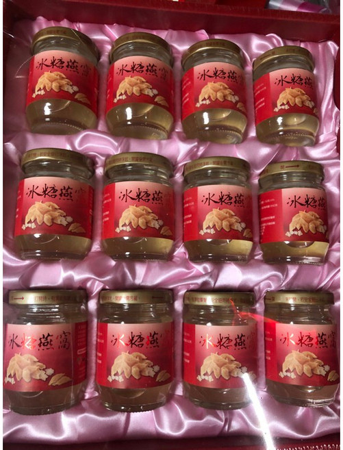 扶元堂 天賞極品 冰糖燕窩 12瓶裝禮盒, 1個