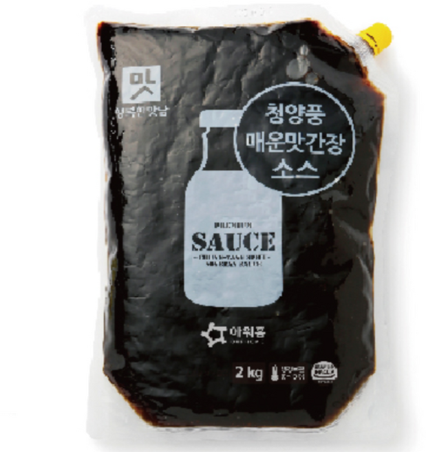 아워홈 청양풍 매운맛 간장 소스 2kg, 1.8kg, 1개