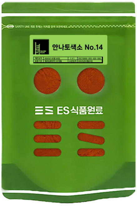 ES 식품원료 안나토색소 No.14, 1개, 1kg