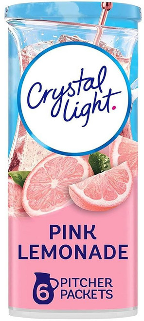 CRYSTAL 크리스탈 LIGHT 라이트 크리스탈라이트 온더고 체리 석류 파우더 10포 3팩, 2.9 Ounce (Pack of 3), 핑크 레모네이드
