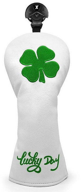 Golf Putter Covers Lucky Clover OZ1 말렛 퍼터 헤드커버 가죽 골프 클럽 커버 자석 포함 OZ1 MEZZ1 MEZZ1 MAX 퍼터 센터 샤프트, Fariway 우드 커버
