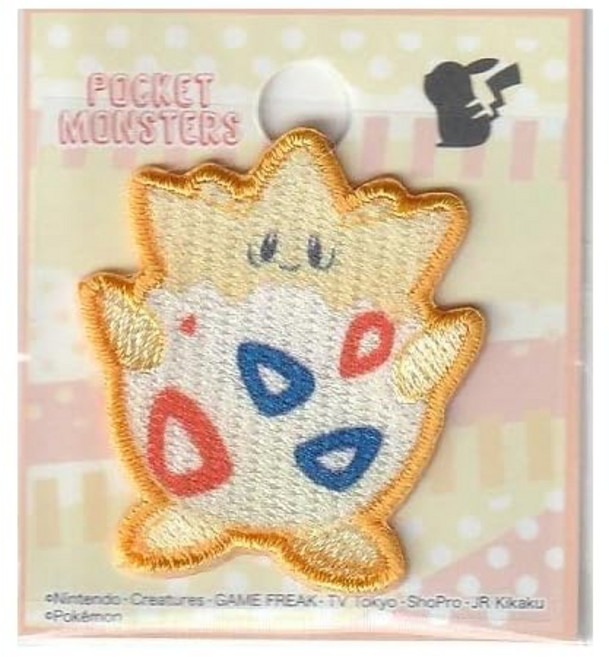 이나가키 복식 포켓몬 와펜 스티커 다리미 접착 양용 가시피 POS016