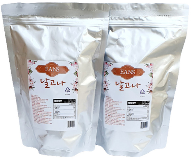 이안스 커피 달고나 분태 200g 라떼 캔디 토핑 조각, 2개