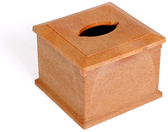 지오리빙 업소용 식당 냅킨함, 고목나뭇결냅킨함, 1개
