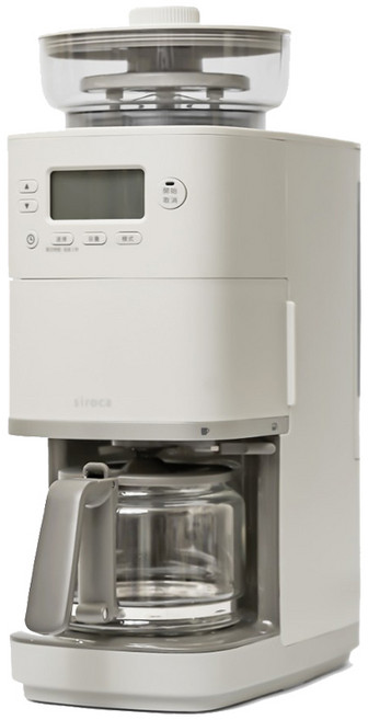 siroca 全自動石臼式研磨咖啡機 SC-C2510, 米白