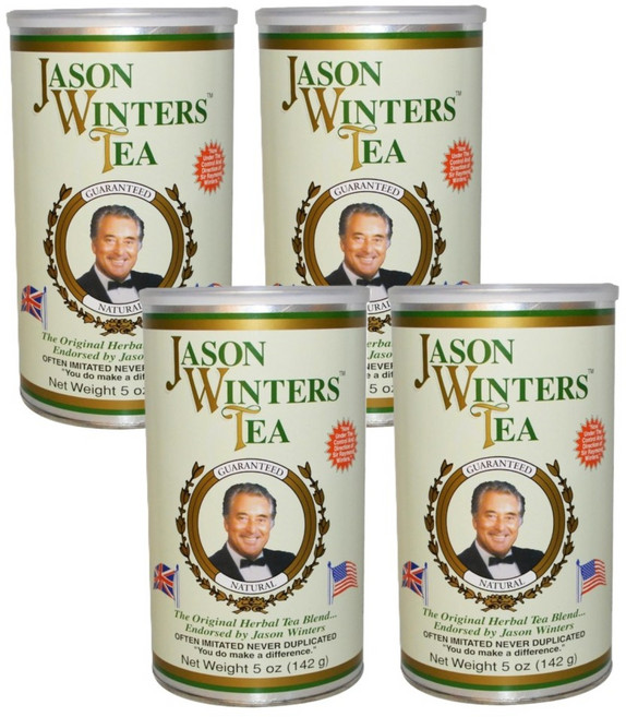 Jason Winters Tea 제이슨 윈터스 클래식 블렌드 허브티 세이지 142g x 4개, 1개입