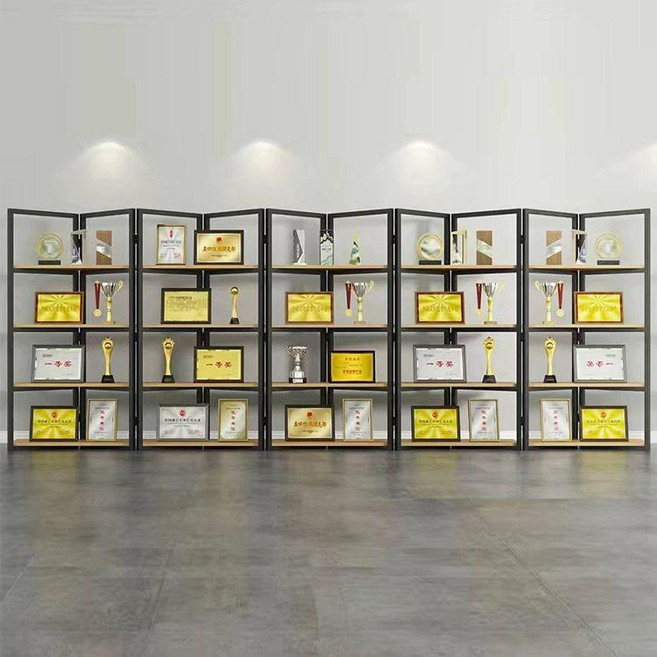 상장 진열장 진열대 상패 선반 전시대 트로피 장식장, 10문 4층 450x깊이 36x높이 B